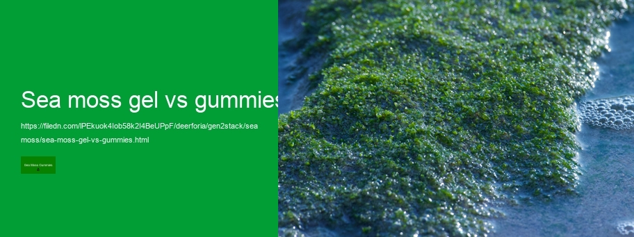what do sea moss gummies do